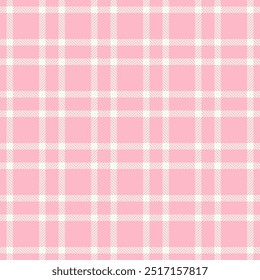 Korean tartan pattern texture, best vector seamless fabric. 20s plaid check background textile in light and honey dew colors.