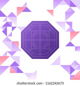 Korean thanks giving day background.