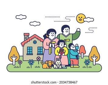 Korean Thanksgiving Day-Make a wish on the full moon