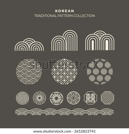 Korean Traditional Border Frame Decoration