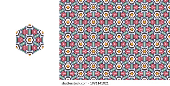 Korean traditional decorative patterns of temples.
