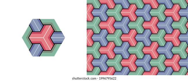 Korean traditional decorative patterns of temples.