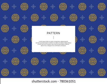 Korean Traditional Pattern.
