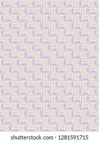 Korean traditional pattern, abstract & geometry vector pattern, oriental wallpaper