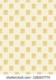 Korean traditional pattern, abstract & geometry vector pattern, oriental wallpaper background vector, illustration 10
