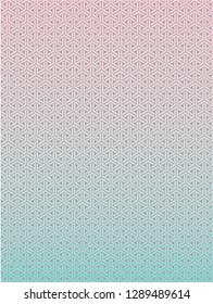Korean traditional pattern, abstract & geometry vector pattern, oriental wallpaper, korean vintage background