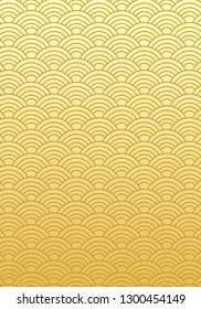 Korean traditional pattern, abstract & geometry vector pattern, oriental wallpaper, korean vintage background