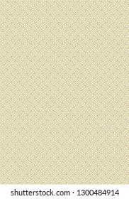 Korean traditional pattern, abstract & geometry vector pattern, oriental wallpaper, korean vintage background