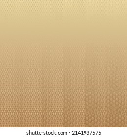 Korean traditional pattern background graphic source, golden color vector design 