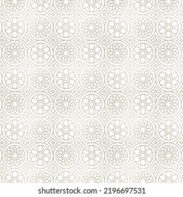 Korean traditional pattern design with beige gradation color.
