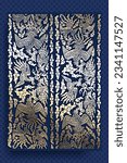 Korean traditional pattern design elements