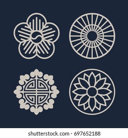 Korean Traditional Pattern Icon