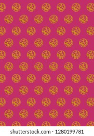 Korean traditional pattern, Seamless geometric pattern vector