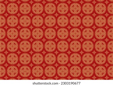 Korean traditional pattern wallpaper. Korean Textile.