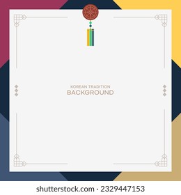 Korean Traditional Patterns and Background