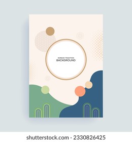 Korean Traditional Patterns  Background Poster Design