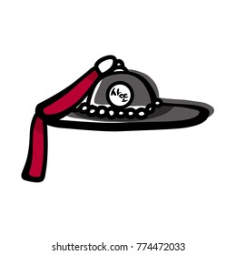 Korean traditional police hat