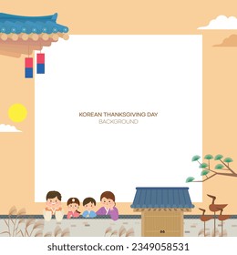 Korean Traditional Thanksgiving Day, Chuseok Frame