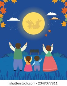 Día de Acción de Gracias Tradicional Coreano, Familia Chuseok