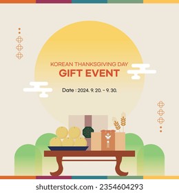 Korean Traditional Thanksgiving Day, Chuseok Gift Event