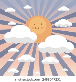 korean white day vector templte design