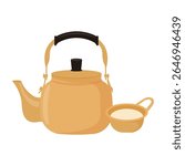 Korean wine pot, rice wine pot