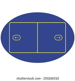 Korfball Court Vector