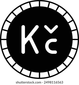 Koruna Currency Icon for Czech Financial and Economic Transactions