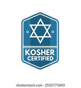 Kosher certificate, kosher certified food - marking, stamp, sign