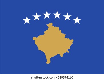 Kosovo Flag