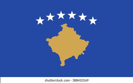 Kosovo Flag