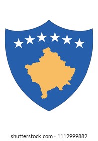 Kosovo Shield Flag