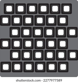 Kotak hitam putih dengan latar belakang abstrak.For design background room,ceramic,etc.