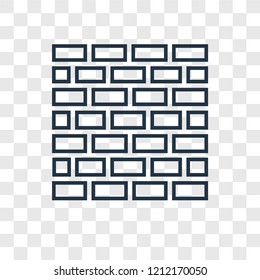 Kotel concept vector linear icon isolated on transparent background, Kotel concept transparency concept in outline style