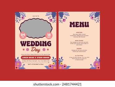 Kotes Wedding Invitation Template Card