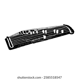 Koto is a traditional Japanese musical instrument. It has existed in Japan since ancient times, and it can be seen that it was used as a magical instrument.
