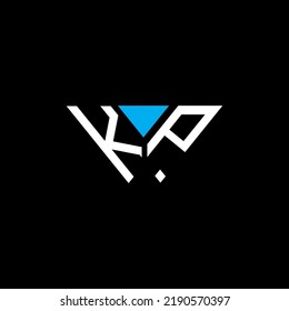 KP letter logo creative design with vector graphic, Abc simple and modern logo design.