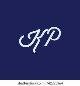 KP Letter Logo, Icon, Vector element design