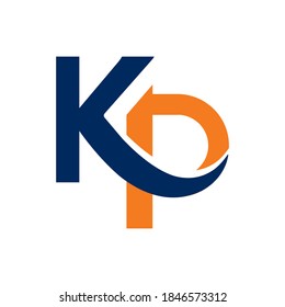 KP letter logo for your brand or business