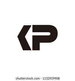 kp letter vector logo
