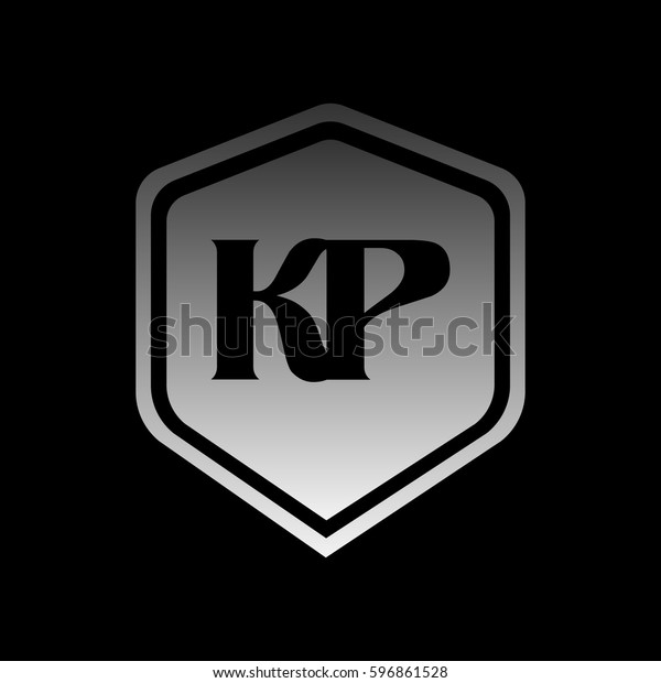 Kp Logo Stock Vector (Royalty Free) 596861528