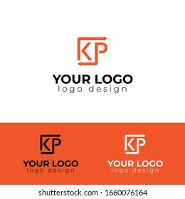 Design des KP-Logos, modern und minimalistisch