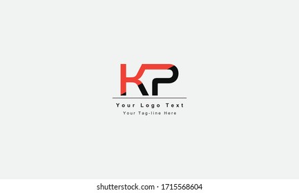 KP or PK letter logo. Unique attractive creative modern initial KP PK K P initial based letter icon logo
