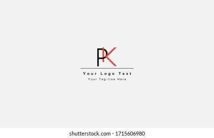 Letter P K Logo Images Stock Photos Vectors Shutterstock