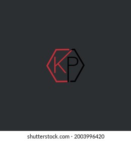 KP-Logo auf Rot und Schwarz