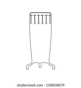 Kpalogo icon. Element of zoo for mobile concept and web apps icon. Outline, thin line icon for website design and development, app development