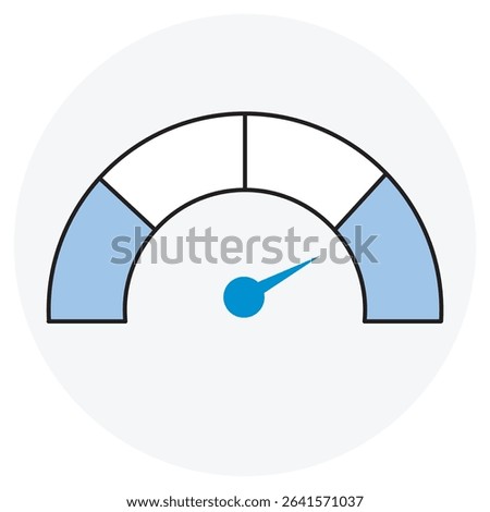 KPI Implementation icon, Driving Success with Effective KPI Implementation, Aligning Strategy and Performance Through KPI, vector
