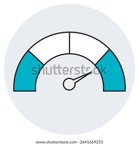 KPI Implementation icon, Driving Success with Effective KPI Implementation, Aligning Strategy and Performance Through KPI, vector