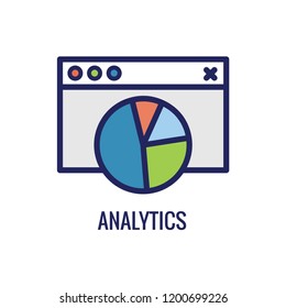 KPI - Key Performance Indicators Icon w Various Colors