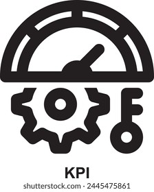 kpi, report, key, performance, indicator, dashboard expanded agile outline icon for web mobile app presentation printing
